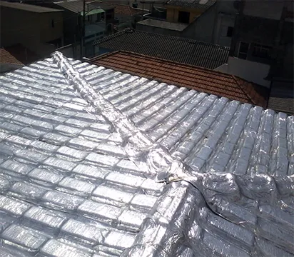 Instalação de Manta Aluminizada em Telhado no Jardim Paulista